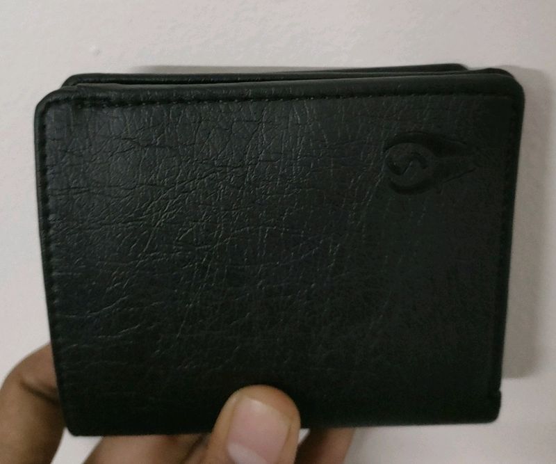 New (Not Used) Leather Wallet With 8 Card Slots.