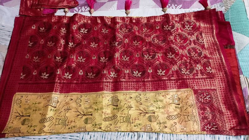 Beautiful Silk Saree💗💗