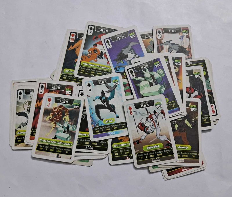 Ben 10 Series Trump Cards