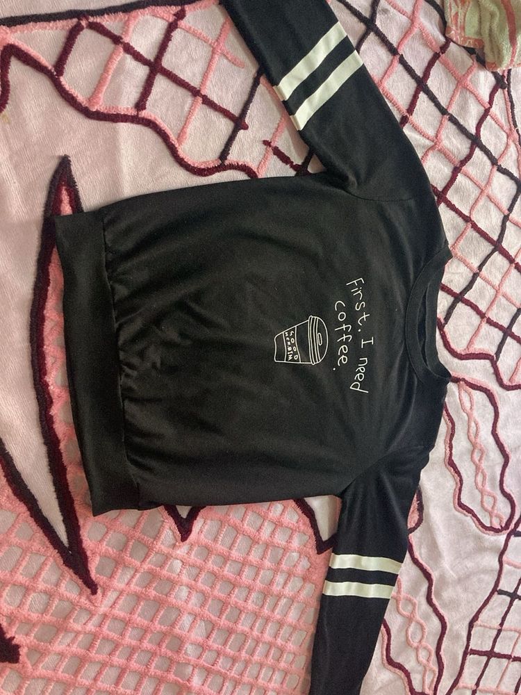 Full sleeve black top