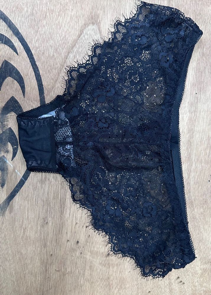 Black Lace Briefs