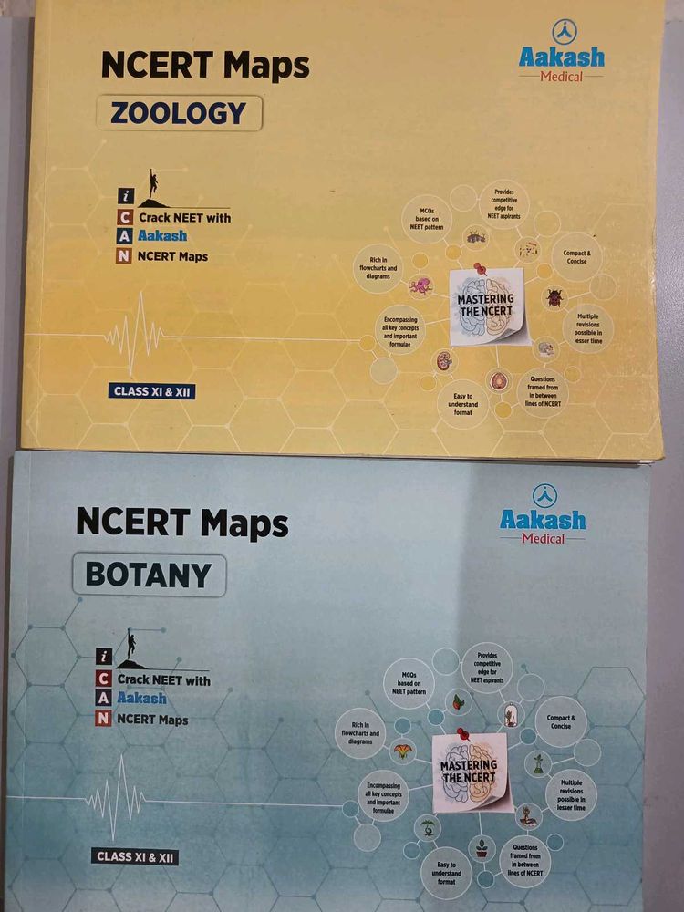 NCERT Mind Maps Physics Chemistry Biology ByAakash