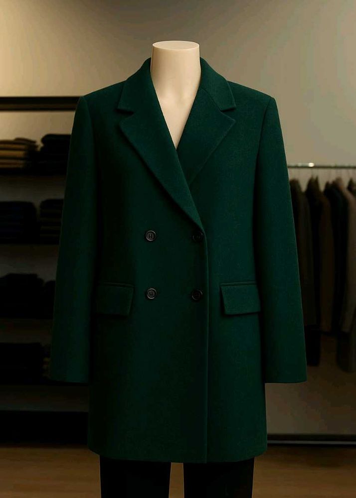 🇳🇿💫💗Korean Elegant Green Coat