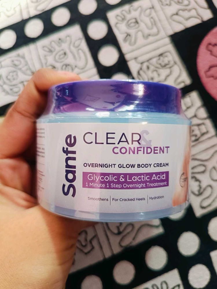 Sanfe Overnight Glow Body Cream