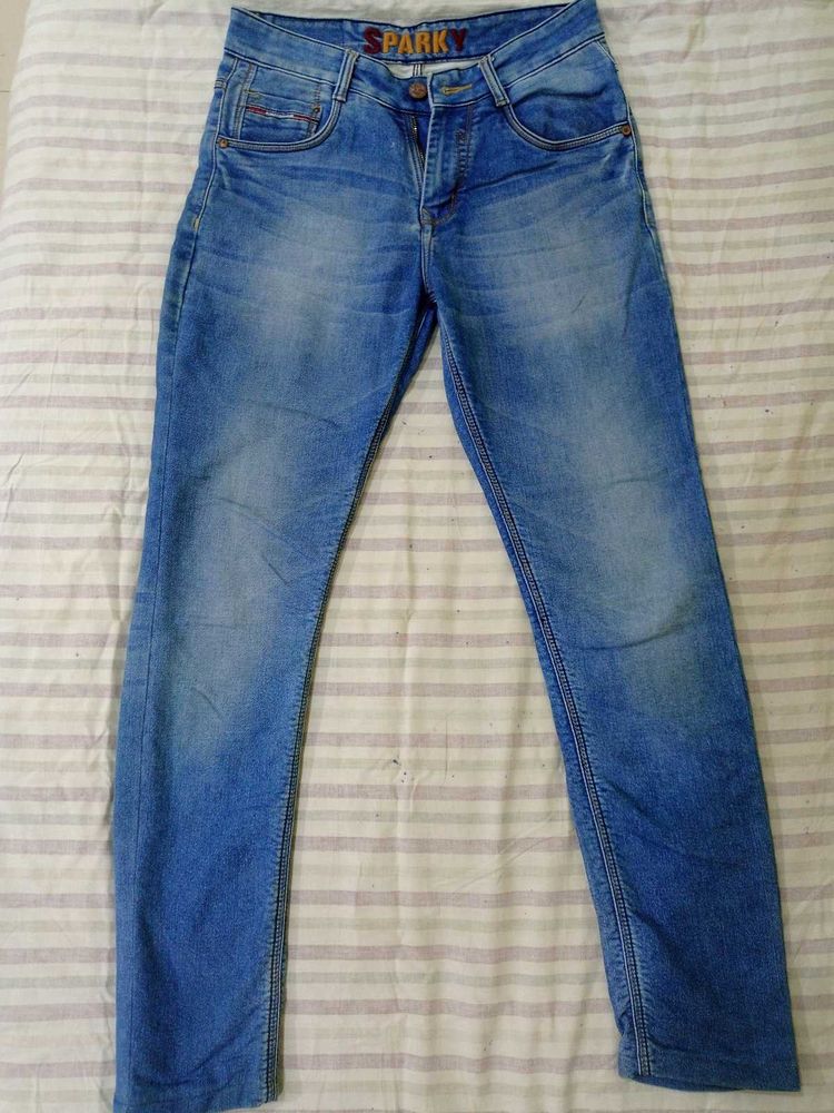 Sparky Blue Jeans