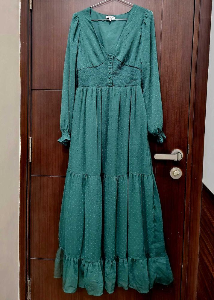 Emerald Green Maxi Dress