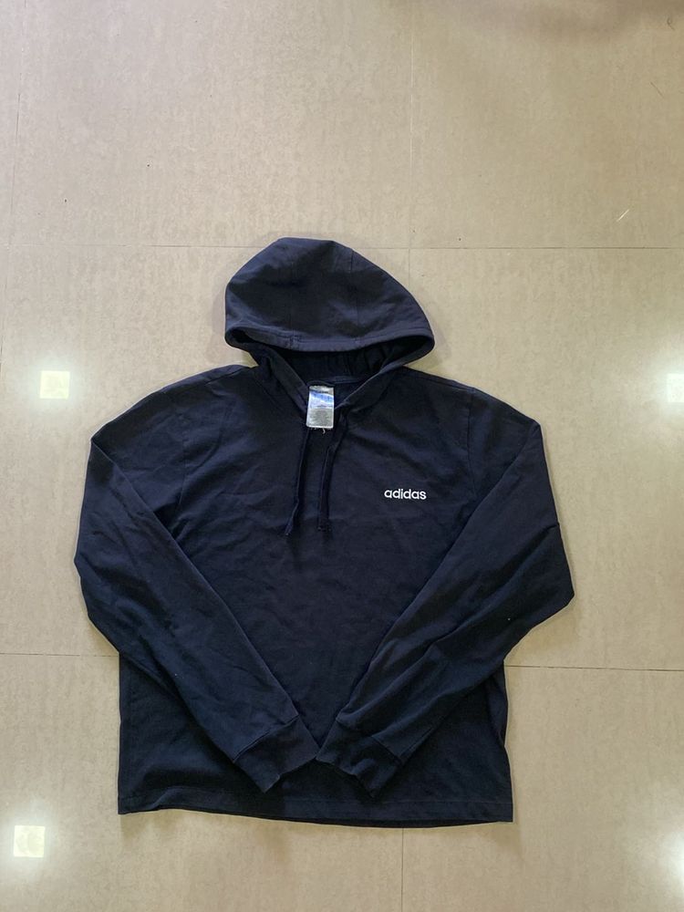 ORIGINAL ADIDAS BLACK HOODIE