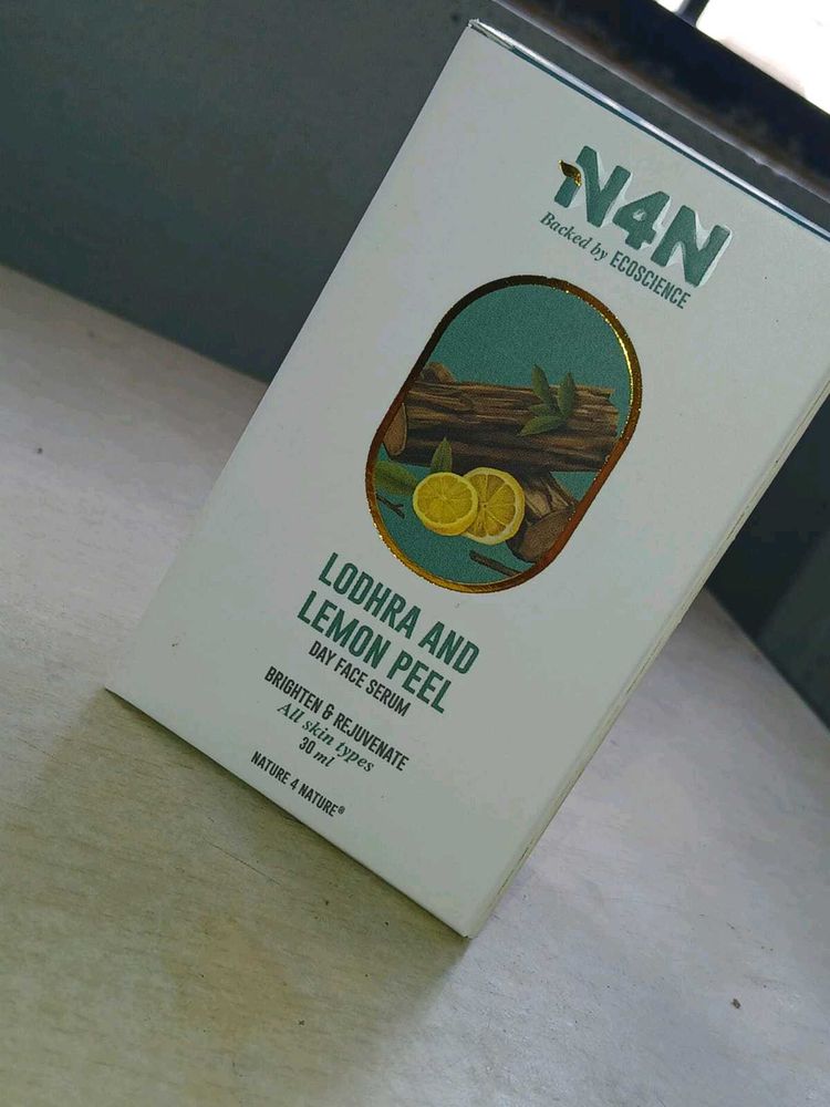 N4N Lodhra &amp; Lemon Peel Serum