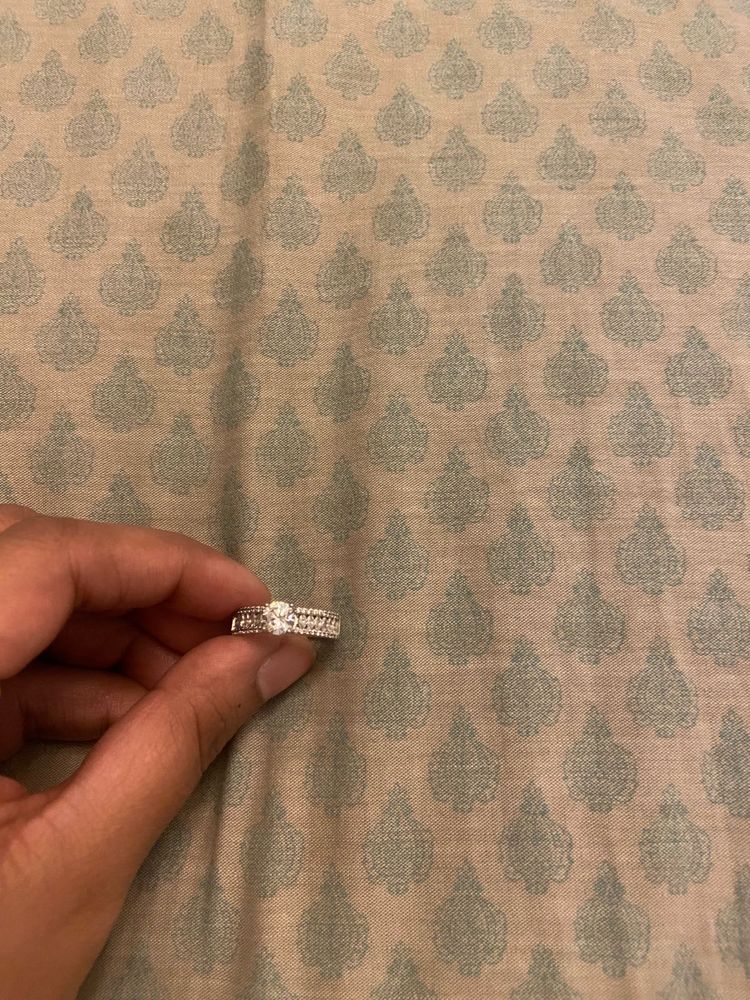 Artificial Korean Made Cz Diamond Ring