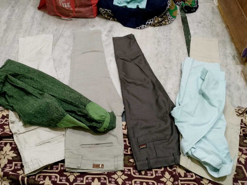 4 Pants 2 Shirts Combo