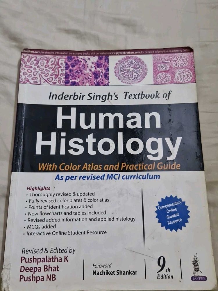 Human Histology Textbook