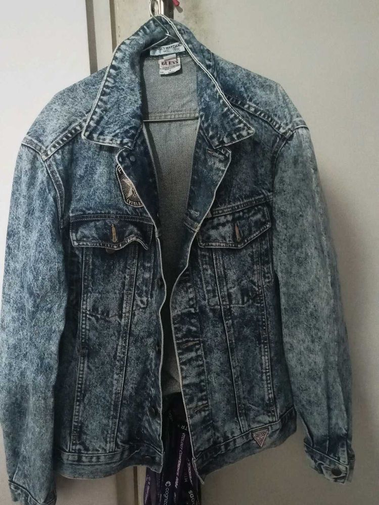 Vintage Acid Wash Denim Jacket