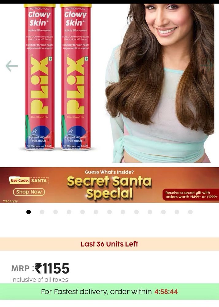 PLIX Glowy Skin  pack of 2