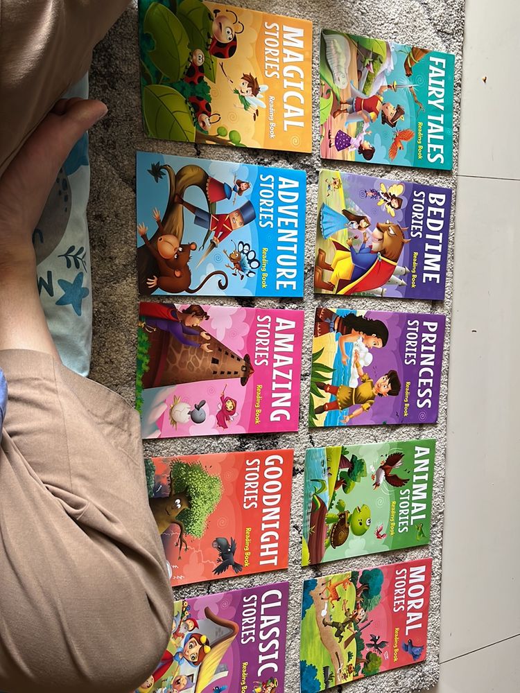 Set Of 10 Children Story Books