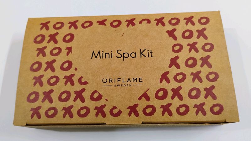 Mini Spa Kit Oriflame Sweden (Cotton, Jute, Wood)