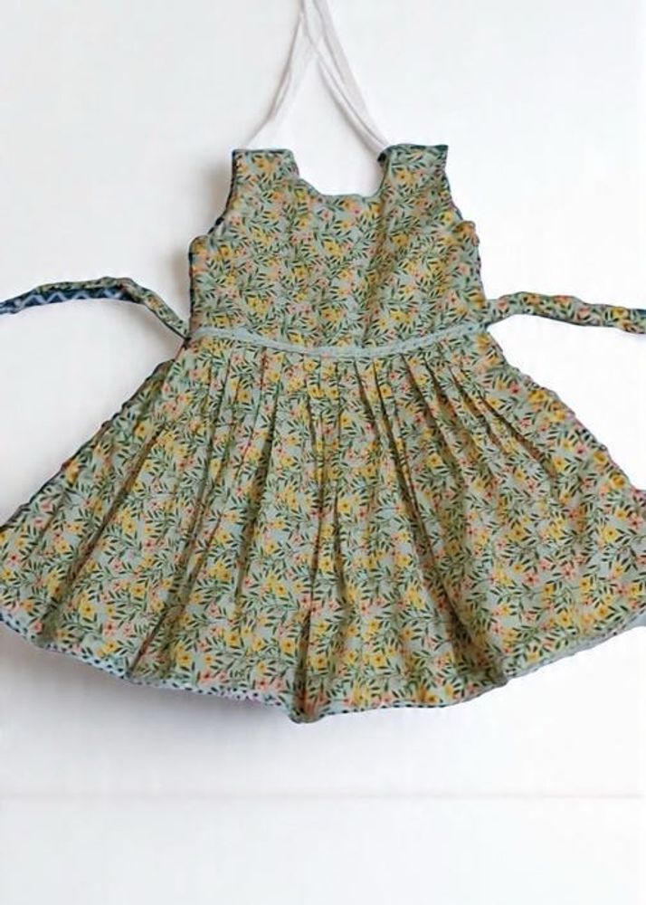 Floral Print Baby Frock