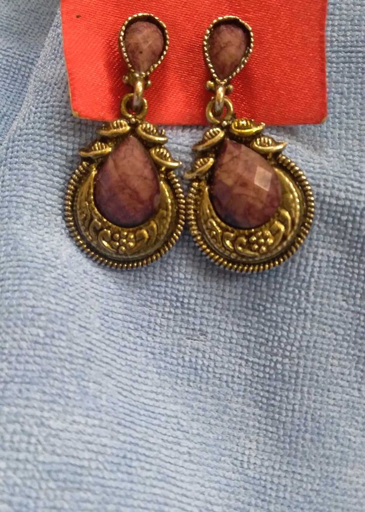 Vintage Style Drop Earrings