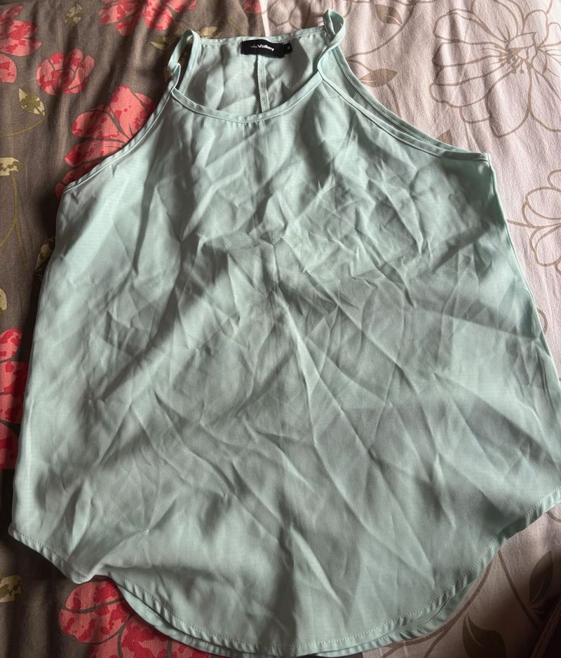 Mint Green Sleeveless Top