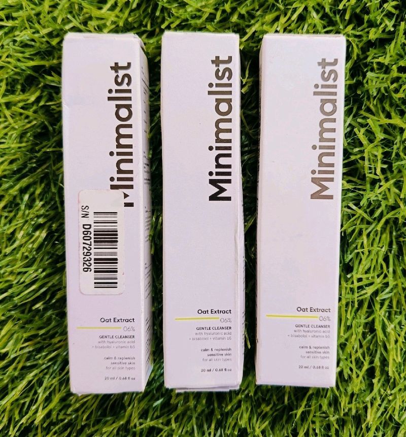 Minimalist Oat 5% Face Cleanser