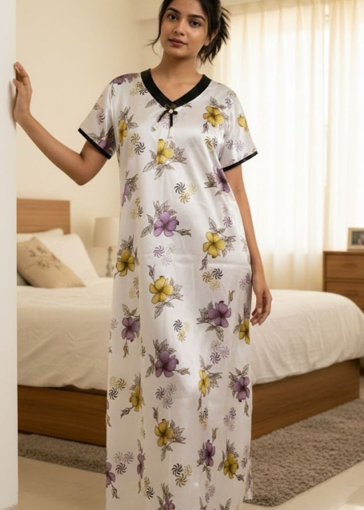 Floral Print Nightgown