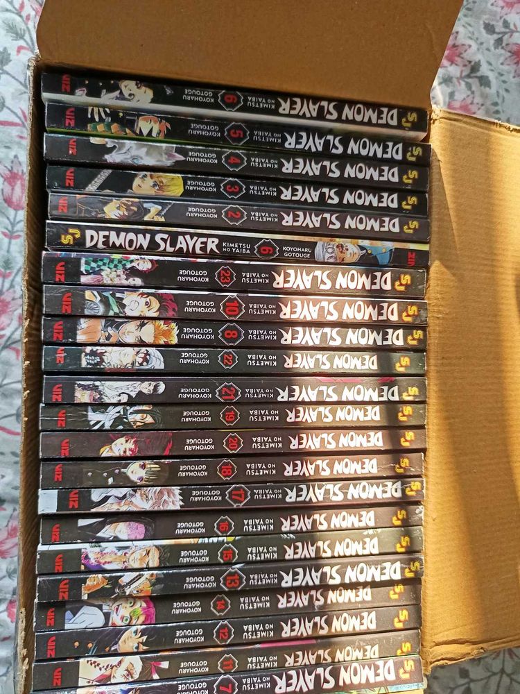 Demon Slayer Manga Vol 1-22