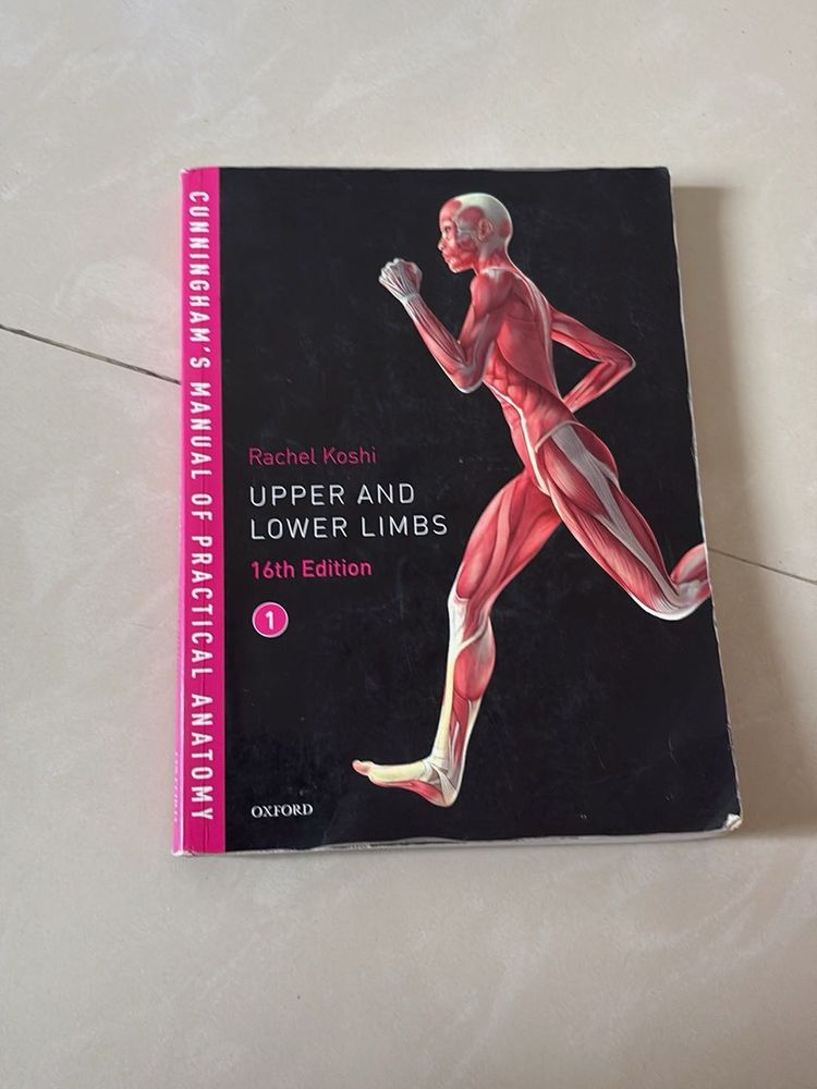 Upper and Lower Limbs Anatomy Book