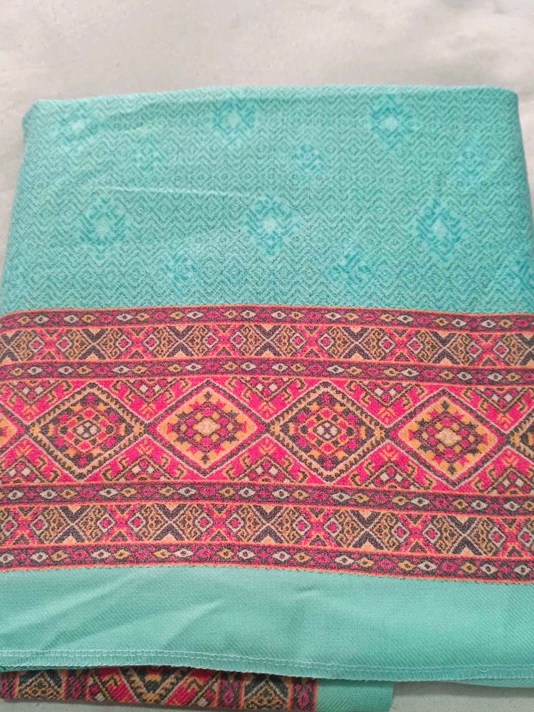 Garam Suit With Shawl