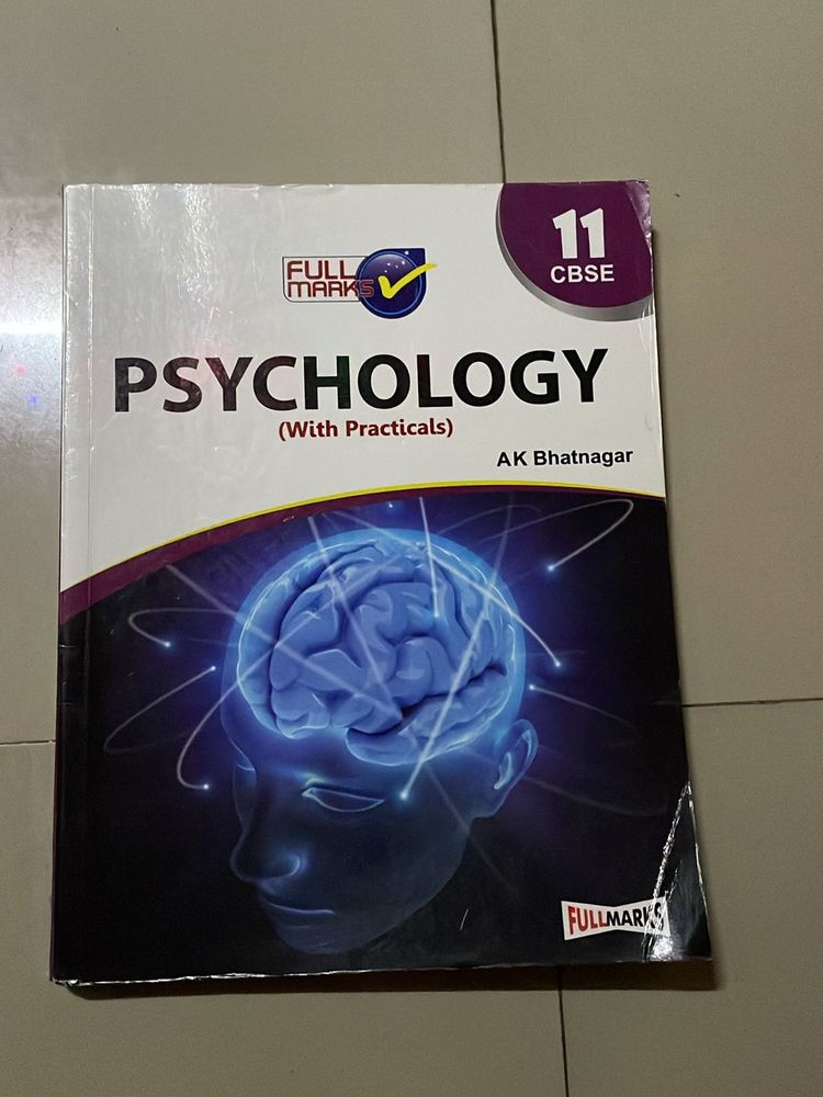 NCERT CBSE class 11 Psychology Book