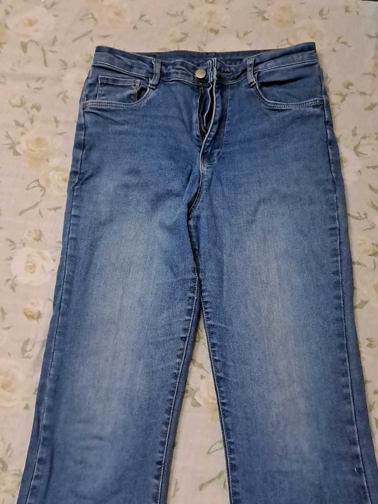 Bootcut Blue Denim Jeans