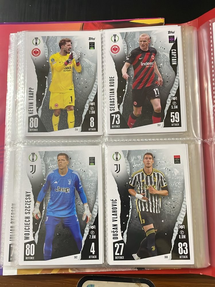 Selling 12 Match Attax 23/24 Cards