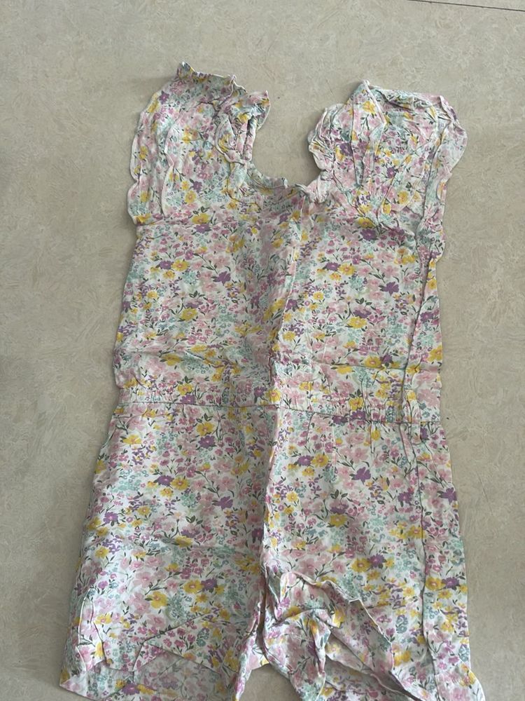 Floral Romper
