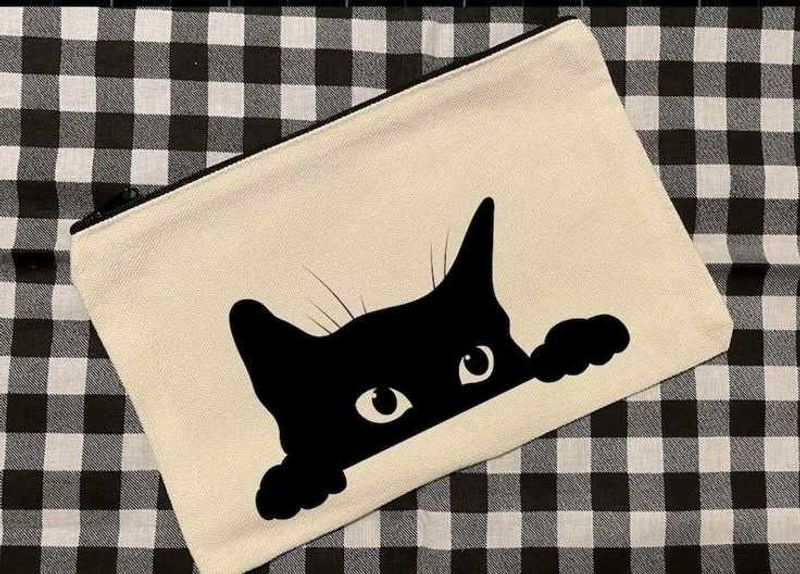 Cute Cat Zipper Pouch