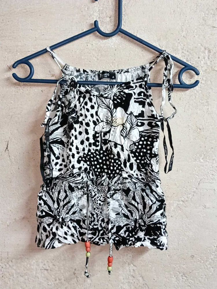 Girl&#39;s Fashion Top Multicolour