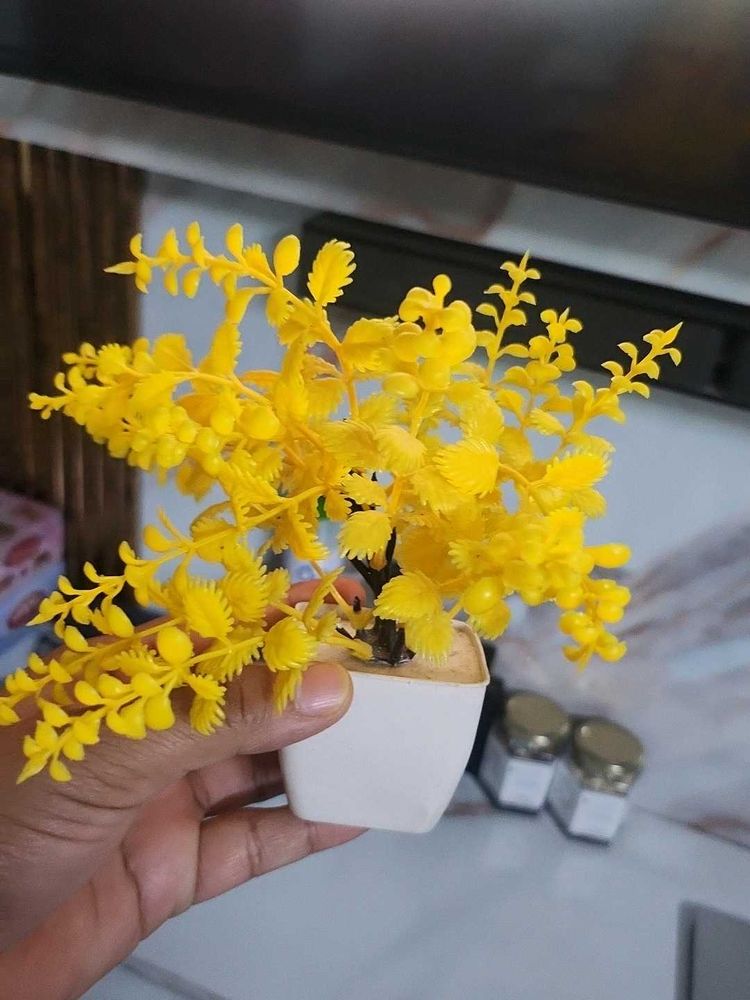 Yellow Artificial Plant