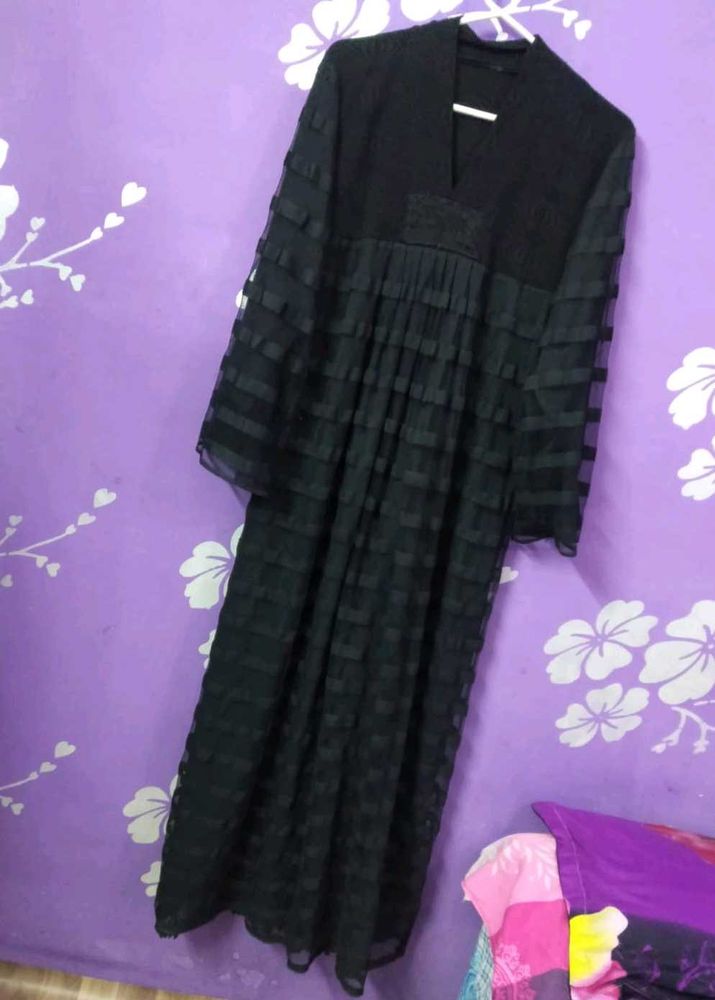 Black Textured Dress