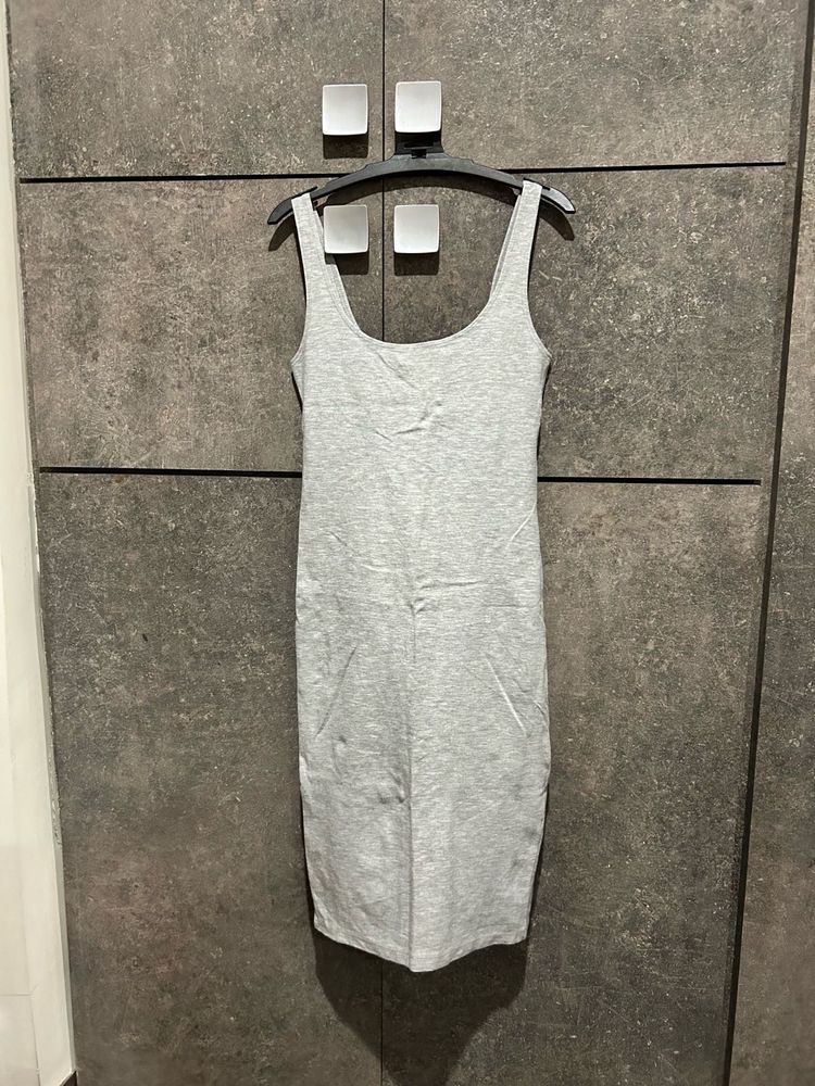 Grey Bodycon Dress