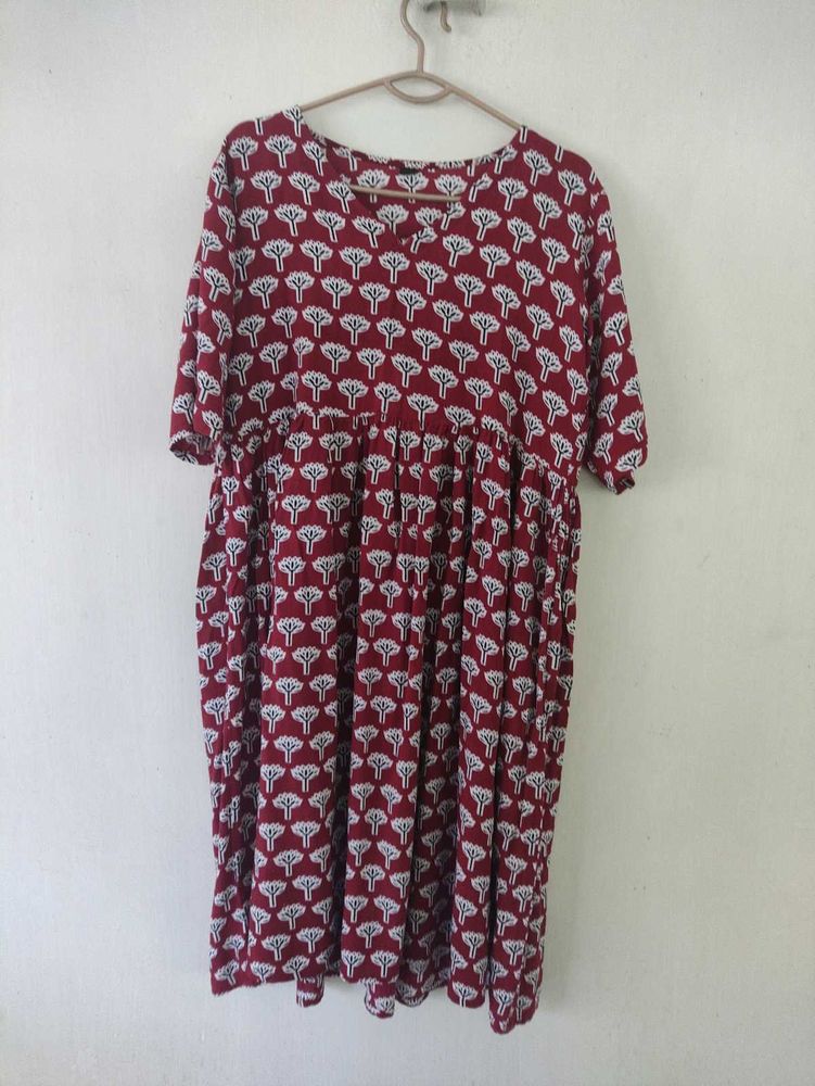Motif Print Kurta
