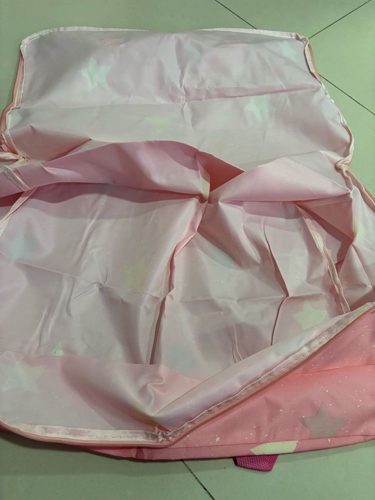 Pink Star Play Mat Storage Bag