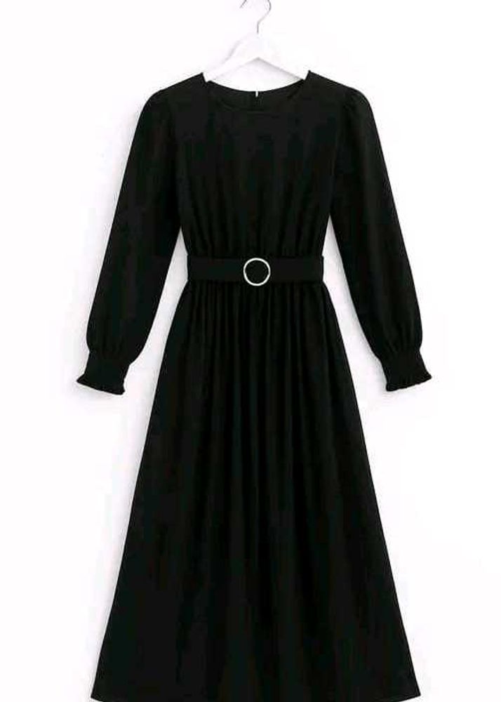 Elegant Black Long Maxi Gown
