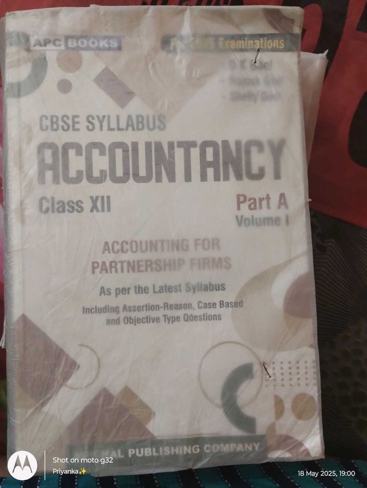 DK GOEL CLASS 12 ACCOUNTANCY BOOKS