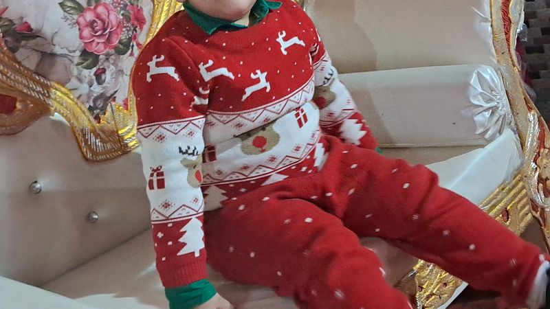 Kids Unisex Greendeer Winter Set