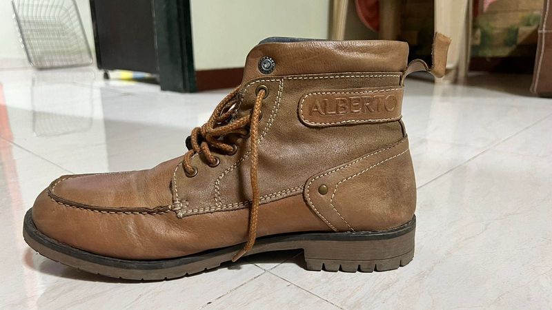 Genuine Leather Alberto Torresi Boots