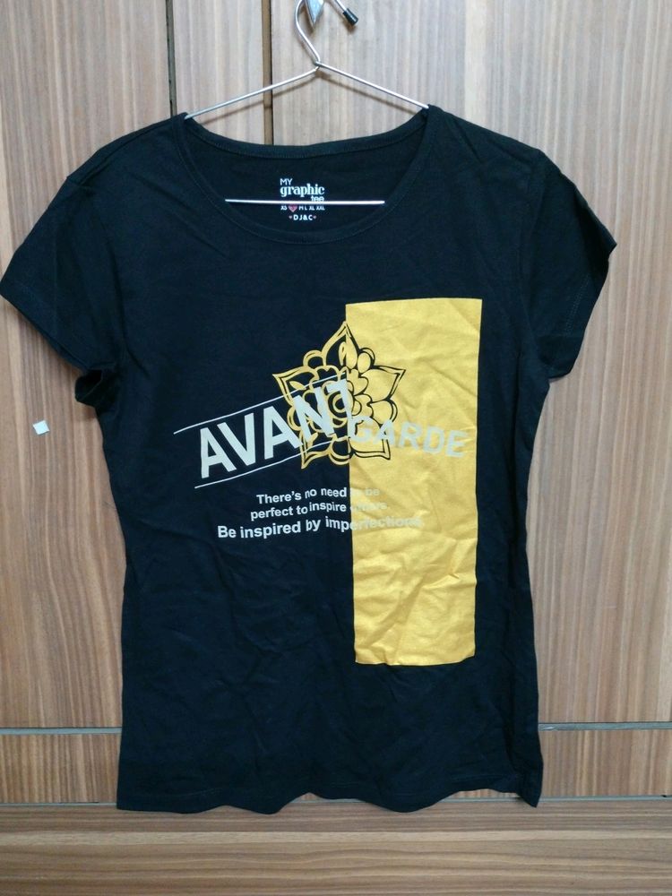 Black Graphic Tee