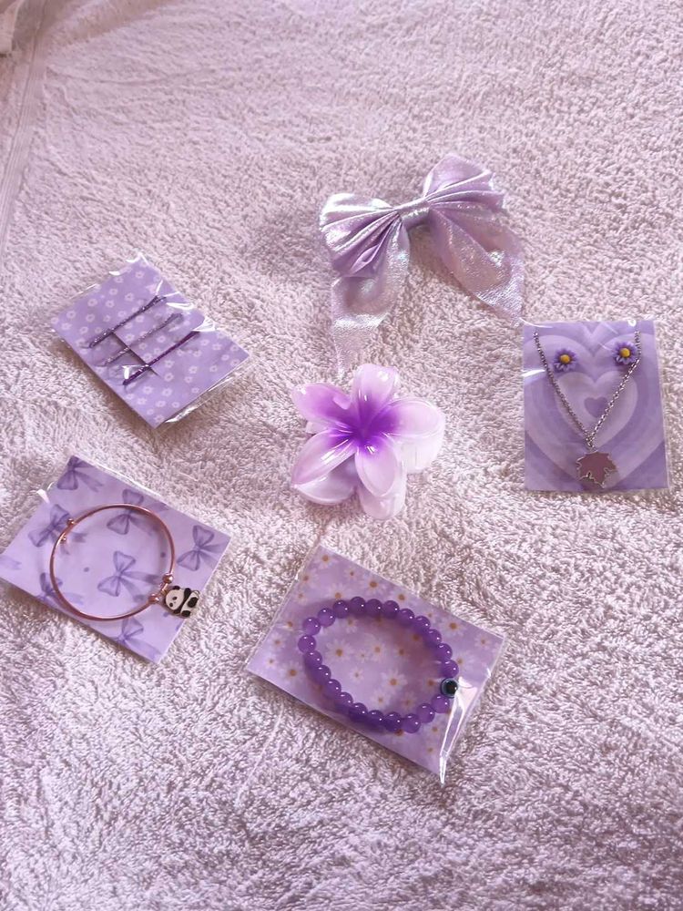 Purple Accessory set (New)
