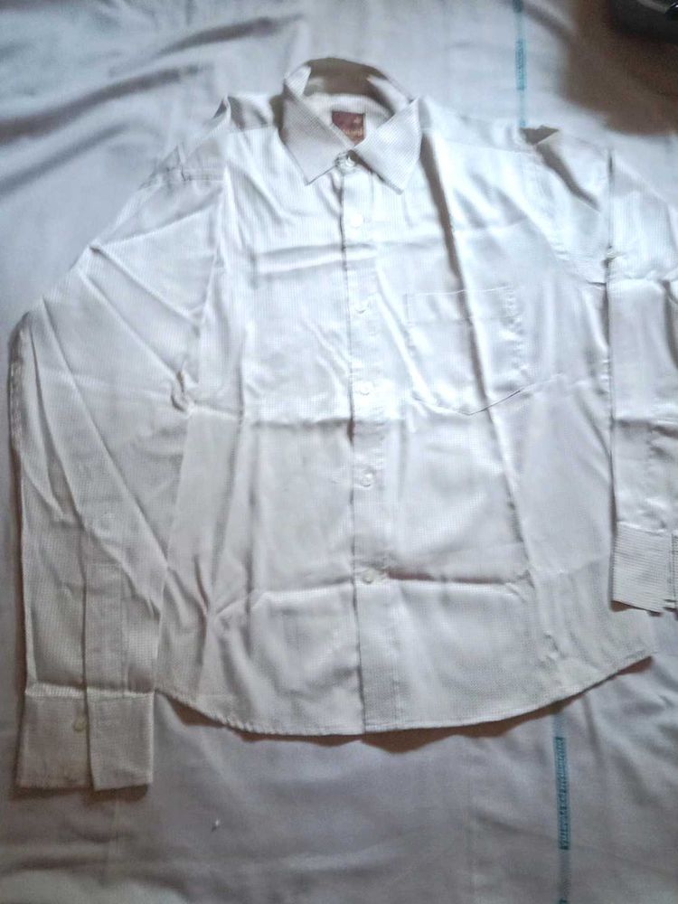 Classic White Long Sleeve Shirt