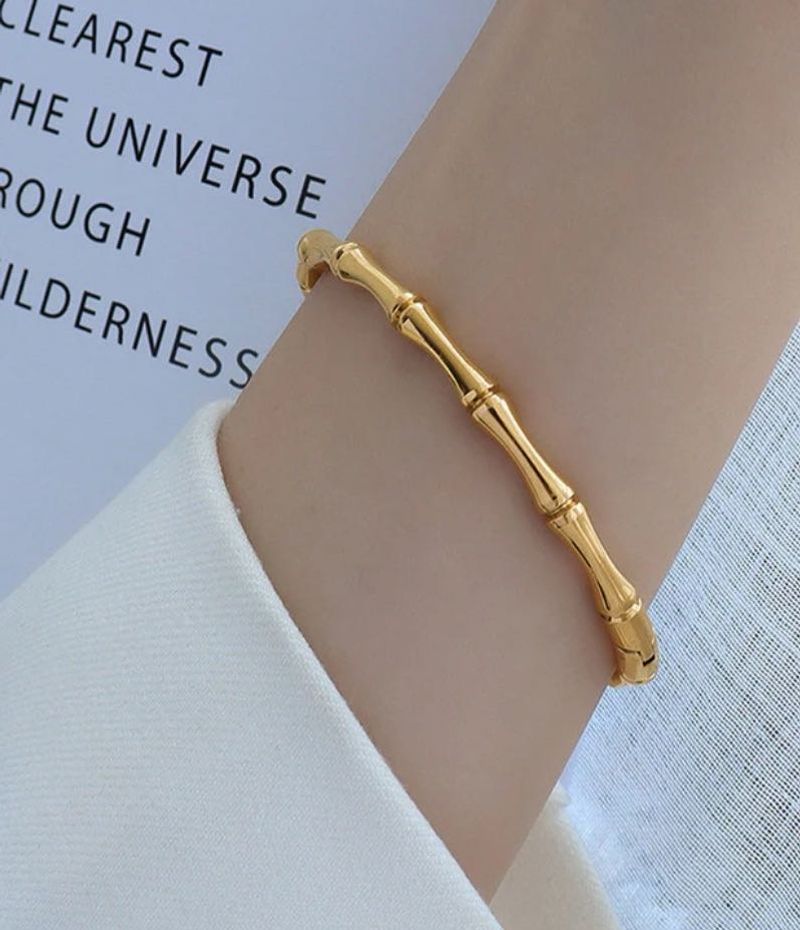 Bamboo Design Bangle🎀🎀