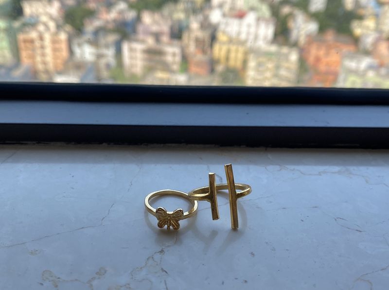 Combo of 2 Golden Rings!