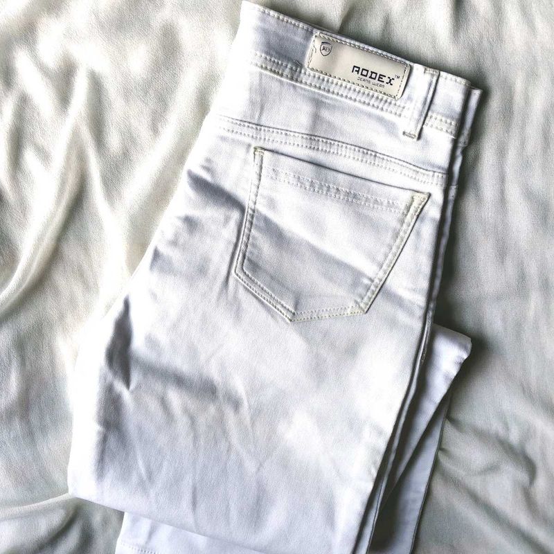 White Denim Jeans