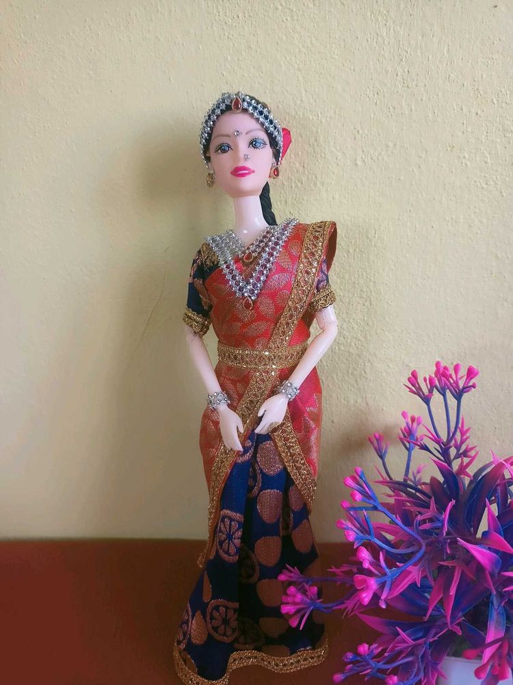 Half Saree Barbie Doll