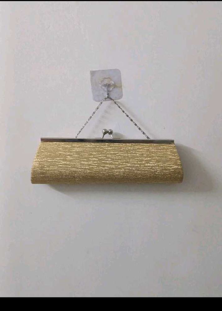 Vintage Golden Clutch